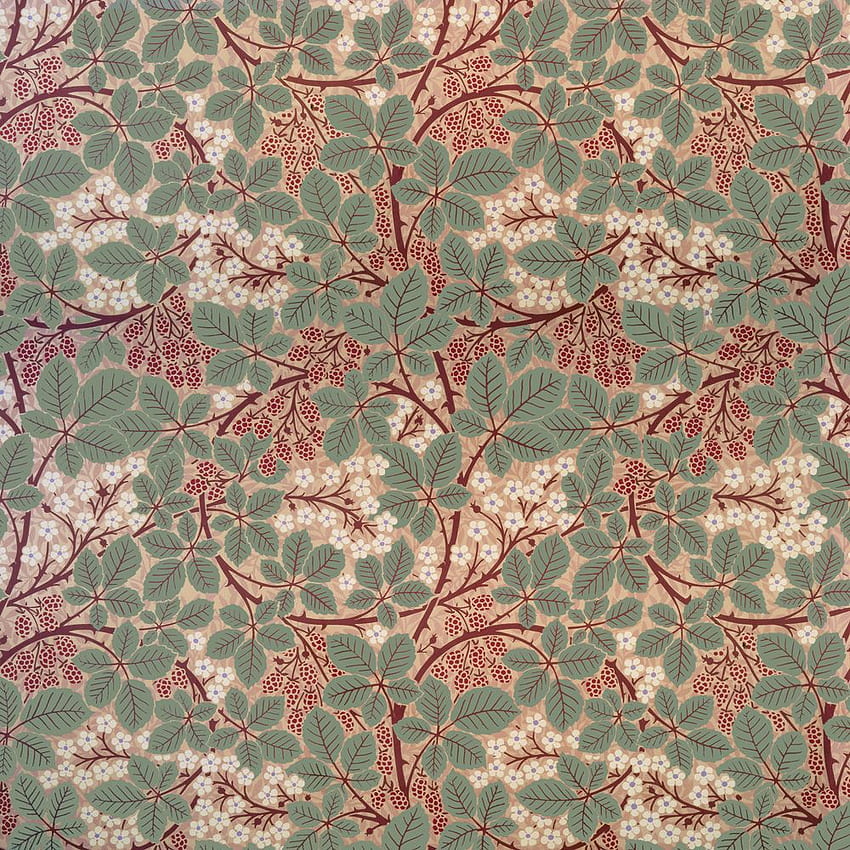 Victorian Floral . Bradbury Raspberry Bramble, Victorian Art HD phone wallpaper