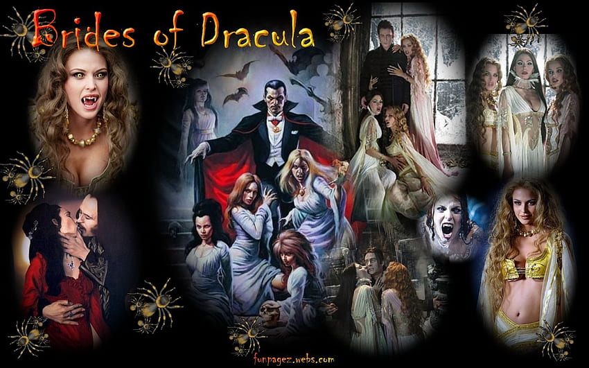 Brides of Dracula by Mardi's Funpagez Featuring The Dark Realm Classic and New Monsters , Austin TX, Van Helsing Dracula HD wallpaper
