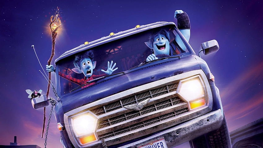Onward 'Critique: Le film Pixar le plus touchant depuis 'Coco', Barley Lightfoot Fond d'écran HD