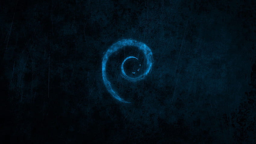 Wasserblau Dunkel Linux Debian Brands Logos Neu HD-Hintergrundbild