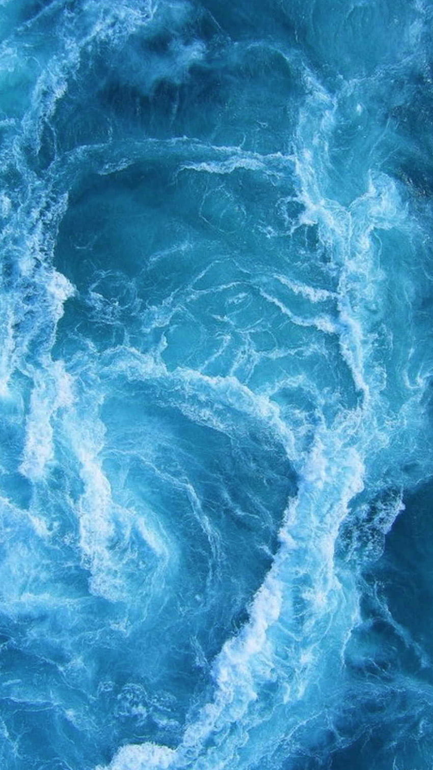 Swirling Blue Ocean Waves iPhone 6+ ... HD phone wallpaper | Pxfuel