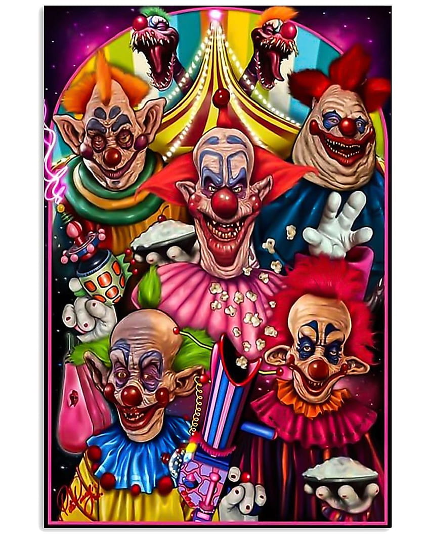 Killer Klowns from Outer Space. Killer Klowns from Outer Space poster. Killer klowns john massari