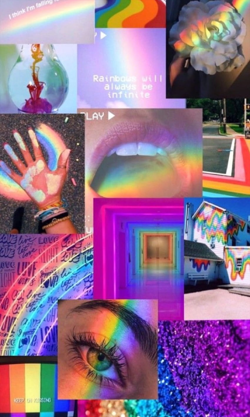 Rainbow, Rainbow Collage HD phone wallpaper | Pxfuel