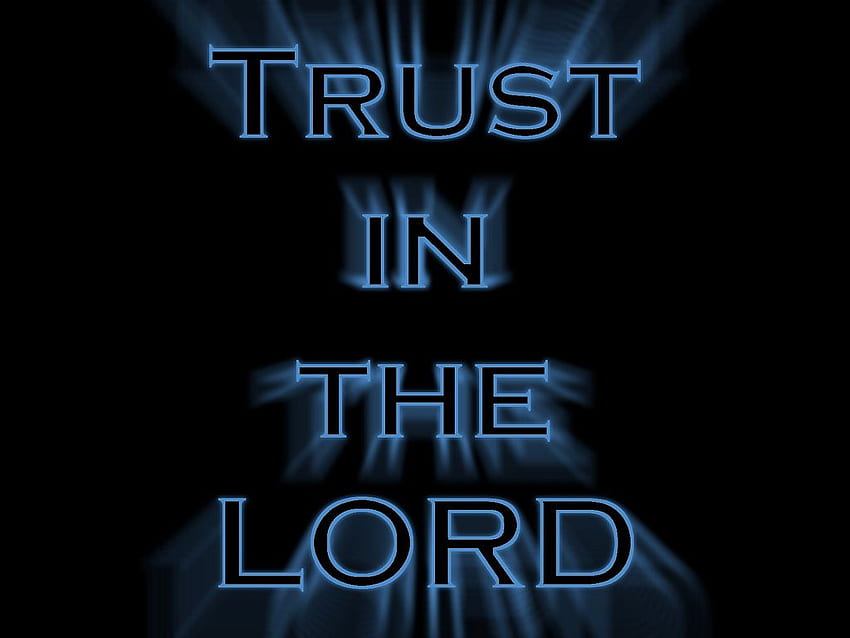 Trust, In God We Trust HD wallpaper