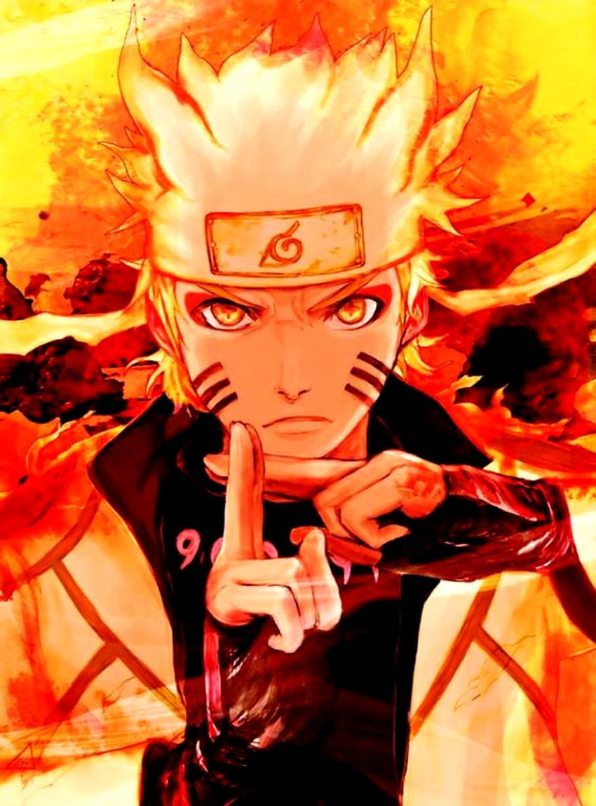 Naruto Shippuden Hokage Jinchuuriki Kyubi Naruto, Naruto Love Sfondo del telefono HD