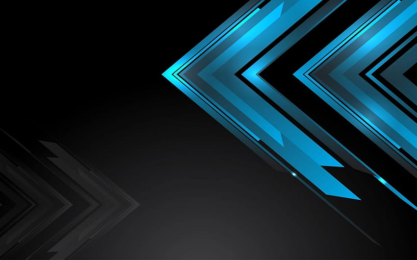 Res: , black - black and blue tech . Black , Black and blue background,, Black and Blue Technology HD wallpaper