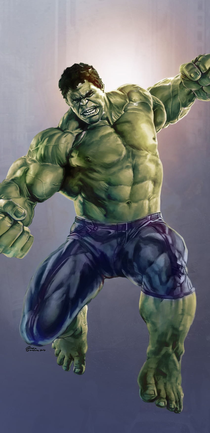 Unglaubliches Hulk-iPhone, der Hulk HD-Handy-Hintergrundbild