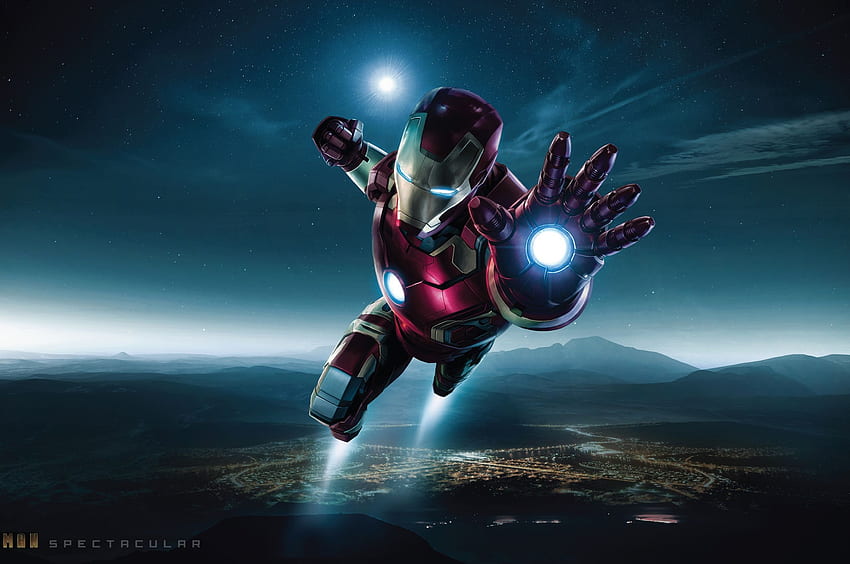 Iron Man Ultra Background HD wallpaper