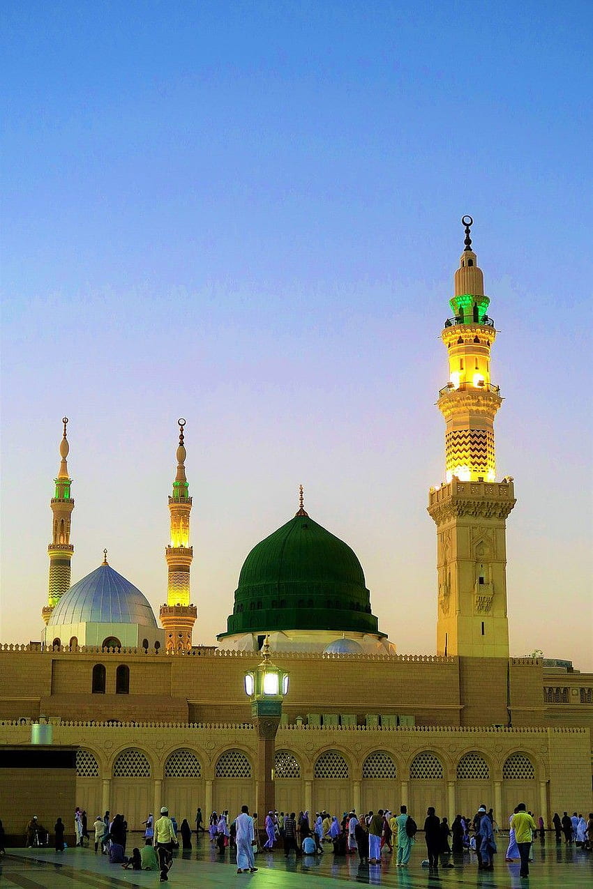 قدرى جاد auf Almadenaالمدينة. Architektur, schöne Moscheen, islamische Architektur, Madina HD-Handy-Hintergrundbild