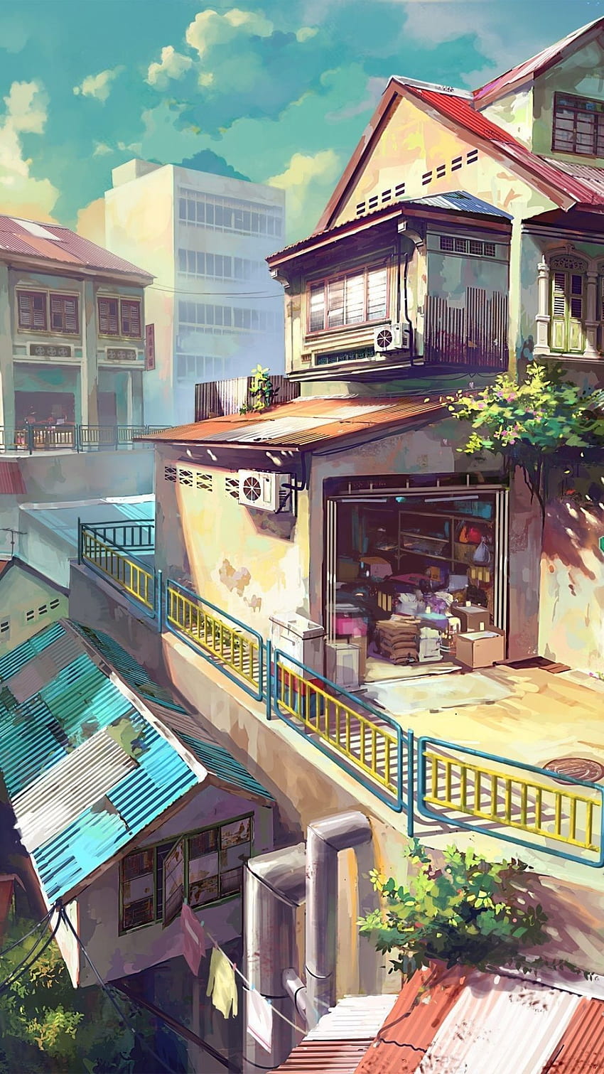 Japanese Animation, Japanese Watercolor HD phone wallpaper | Pxfuel
