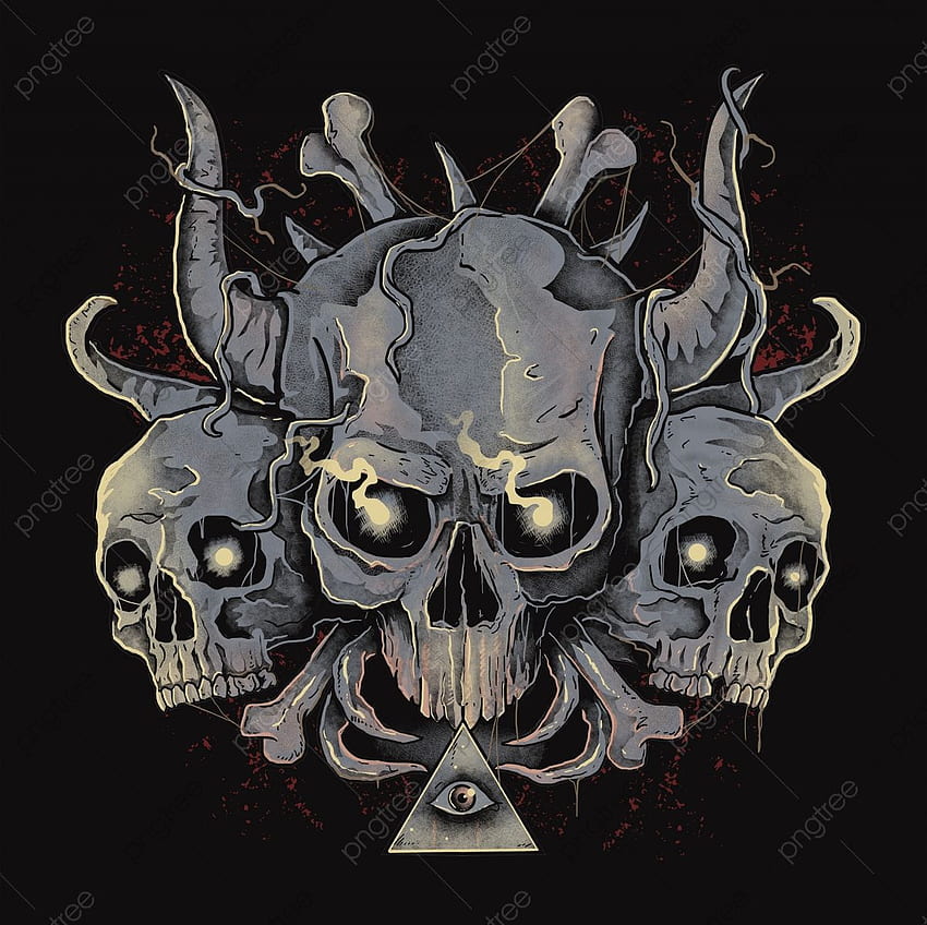 Skull Vector PNG . Skulls, Smoke skull, Skull tattoo Vectors in .AI .EPS format. on Pngtree, Viking Skull HD wallpaper