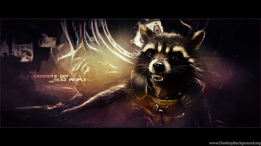 Rocket Raccoon Guardians Of The Galaxy By BiigM On, Rocket Racoon HD wallpaper