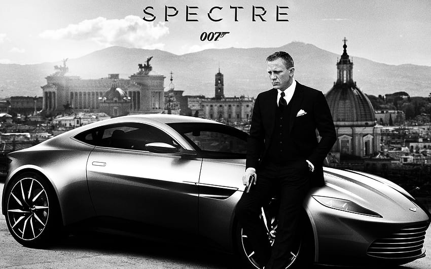 Spectre Daniel Craig Aston Martin DB10 in jpg format HD wallpaper
