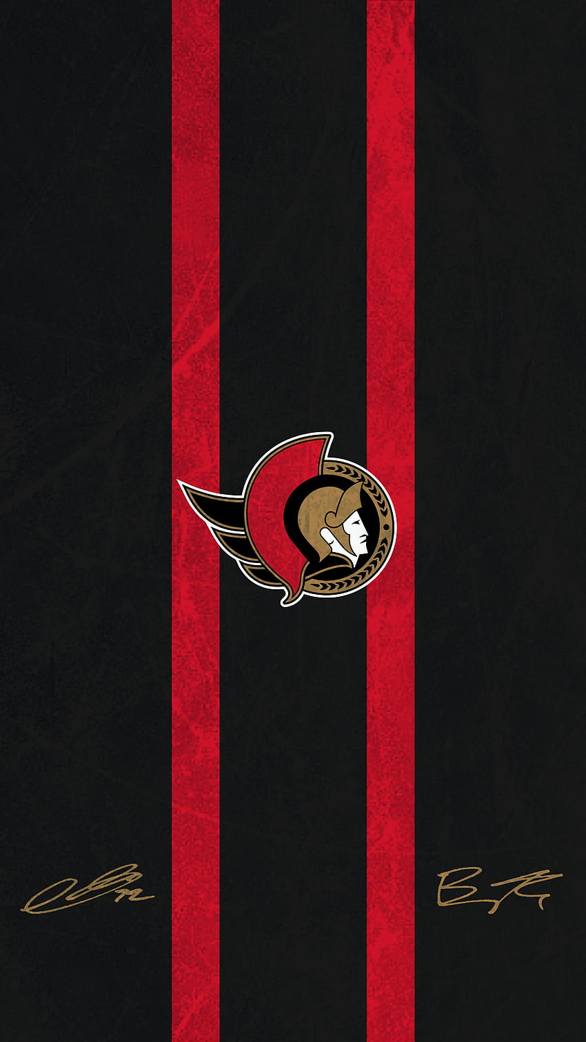 2D logo, Ottawa Senators HD phone wallpaper