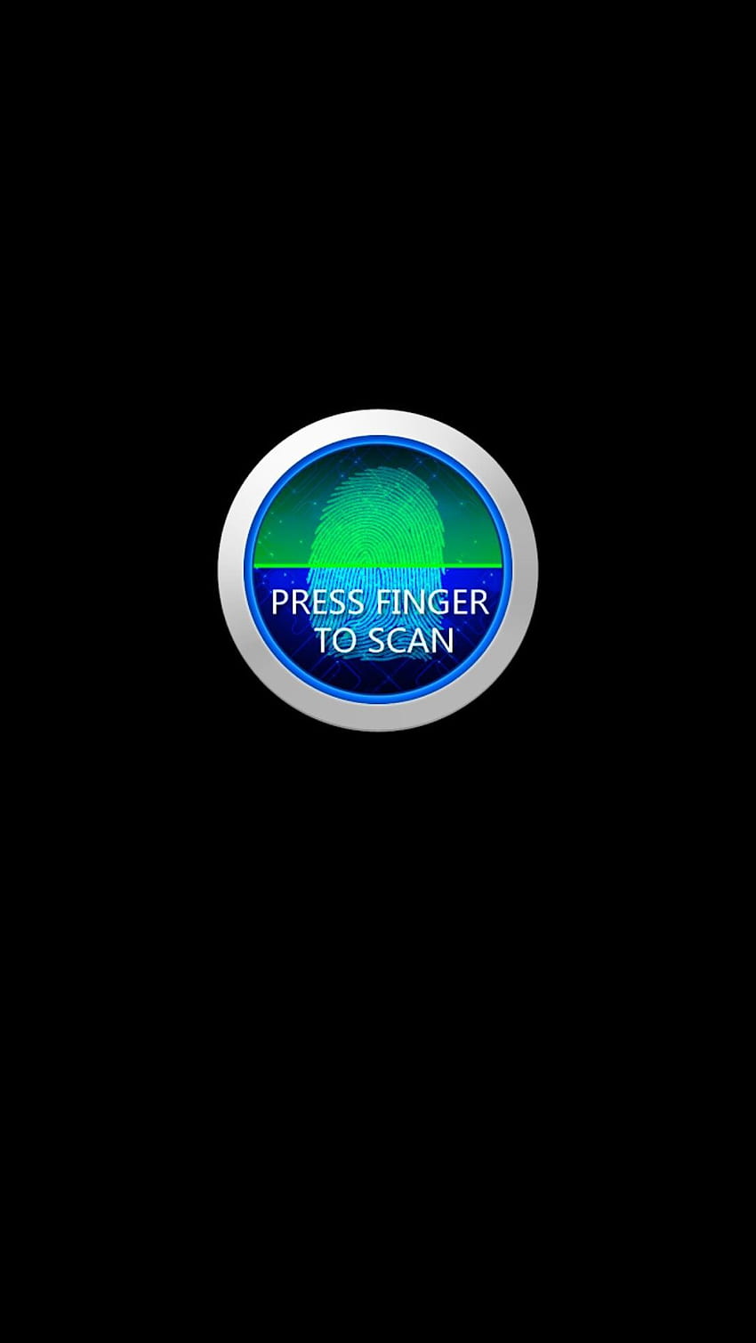 Blue Finger Scan Biometric Identity Background Stock Photo, Picture And  Royalty Free Image. Image 121952358.