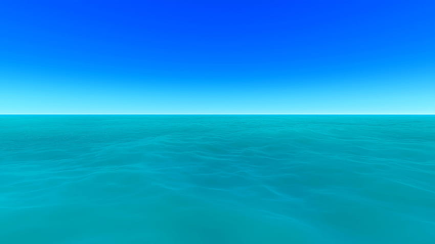 Wasser, Himmel, Kunst, Meer, Horizont, Minimalismus HD-Hintergrundbild