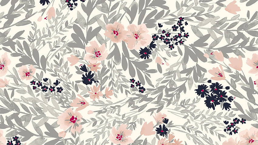55 Floral Pattern [] for your , Mobile & Tablet. Explore Computer of Flowers. Flower Background, Flower Background, Neutral Floral HD wallpaper