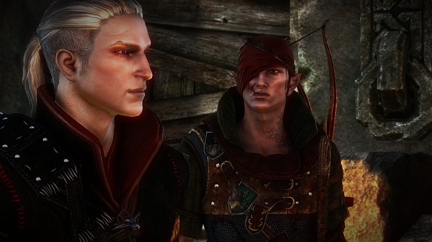 Iorveth stunned by Geralt at The Witcher 2 Nexus - mods and community HD  wallpaper