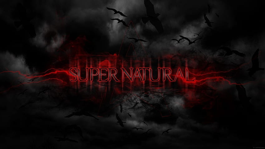 Logo Supernatural . , Background, , Art HD wallpaper