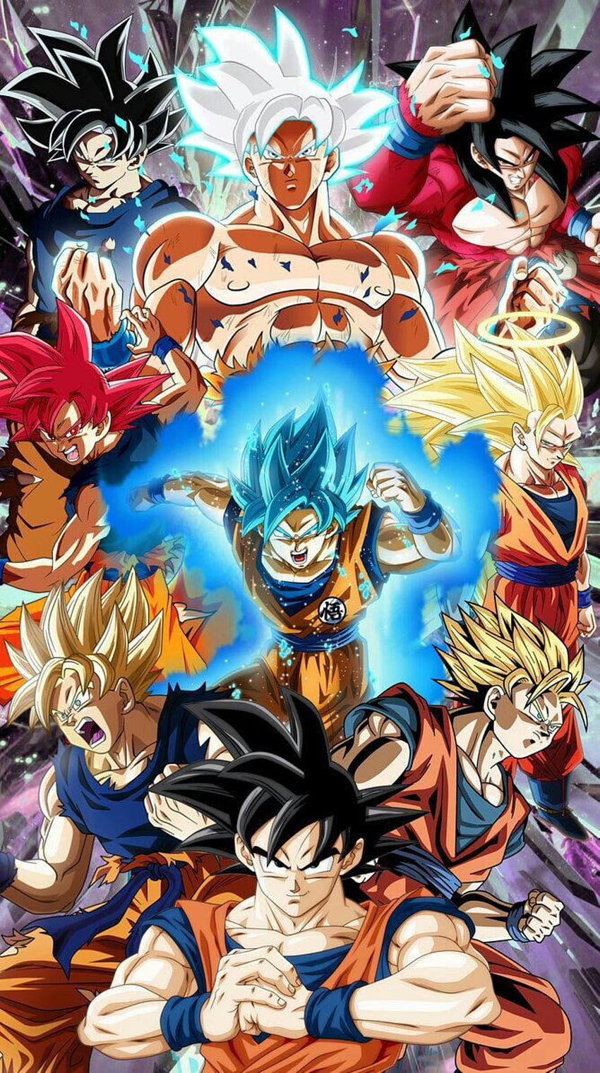 Goku In Every Form Wallpapers  Wallpaper Cave