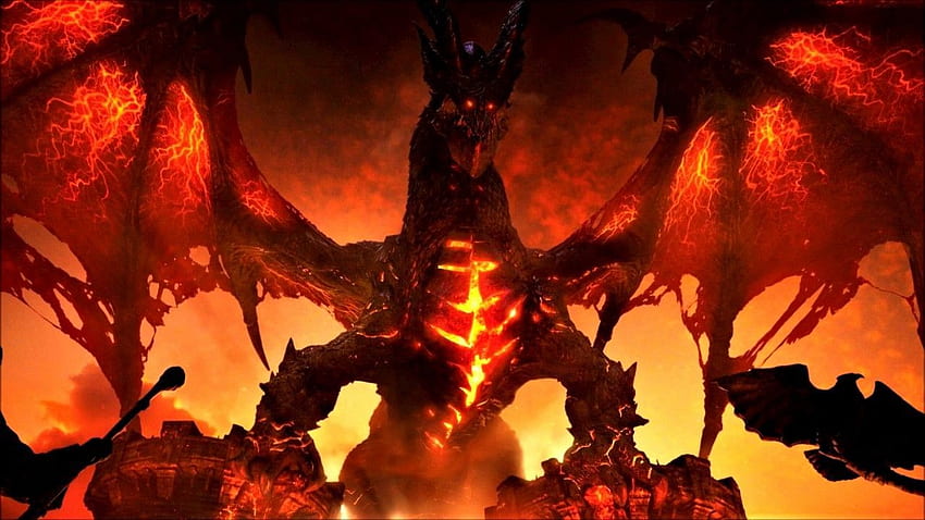 warcraft, Powerful Dragon HD wallpaper