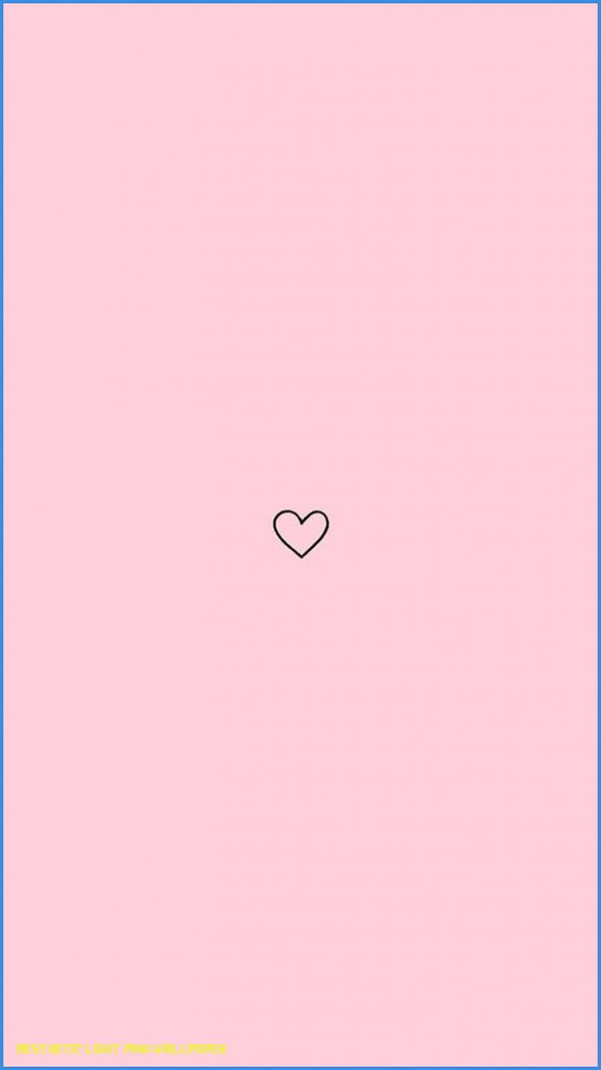Aesthetic Cute Light Pink - estética rosa claro, rosa pastel Tumblr fondo de pantalla del teléfono