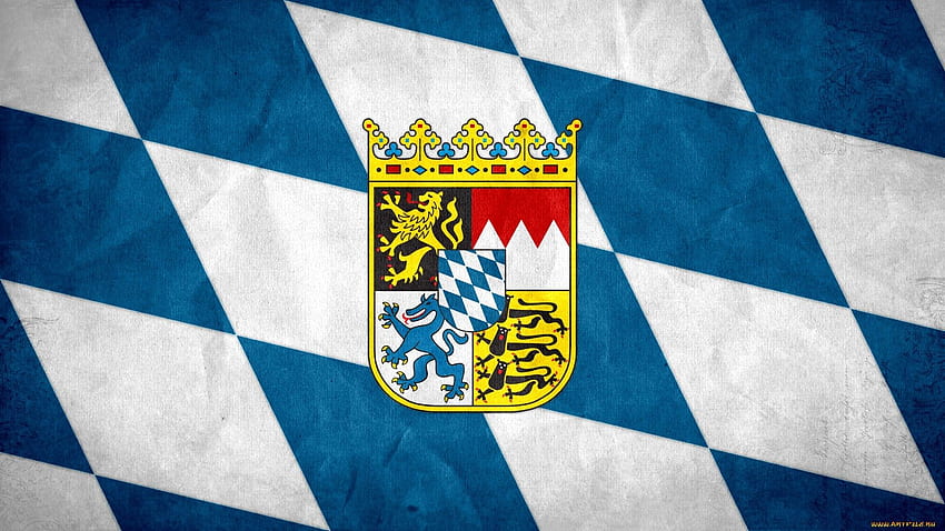 Germany, flags, Bavaria, Bayern HD wallpaper