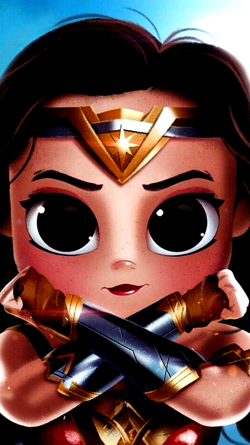 Wonder Women Śliczne, słodkie Wonder Woman Tapeta na telefon HD