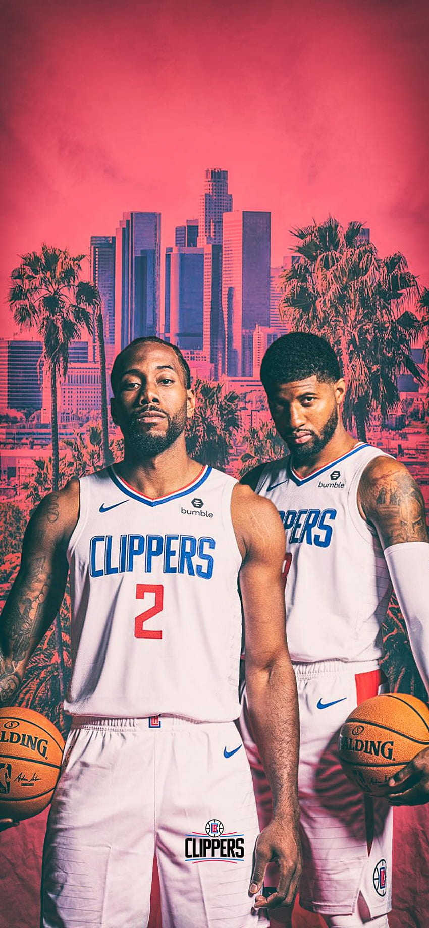 CLIPPERS ::, Kawhi Leonard Clippers HD telefon duvar kağıdı