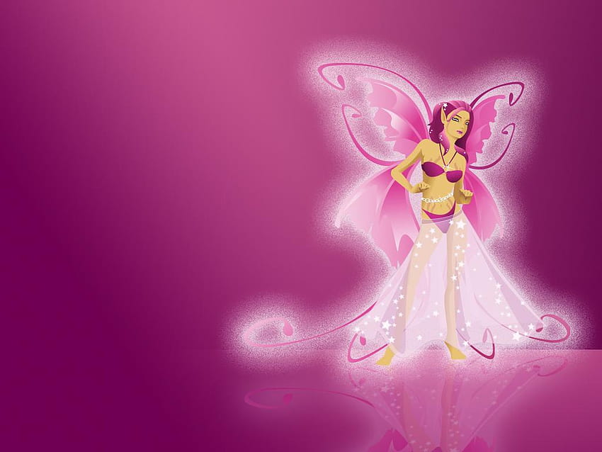 Fairy in pink, fairy, pink, abstract HD wallpaper | Pxfuel
