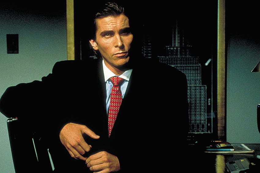Patrick Bateman d'American Psycho a réussi le style d'homme d'affaires des années 1980. GQ britannique Fond d'écran HD