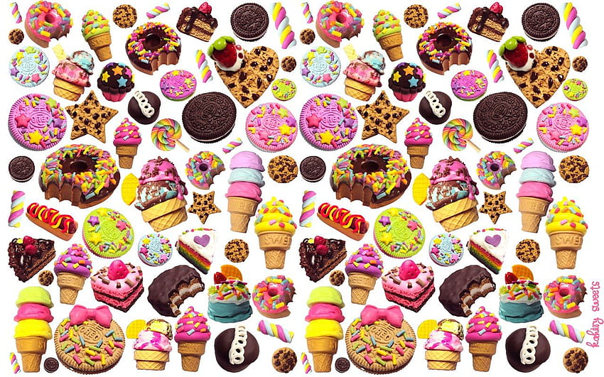 Candy Delectable of actual kawaii jewelry [] for your , Mobile & Tablet. Explore Cute Cartoon Food . Cute 3D , 3D Cute for, Yummy Cute HD wallpaper