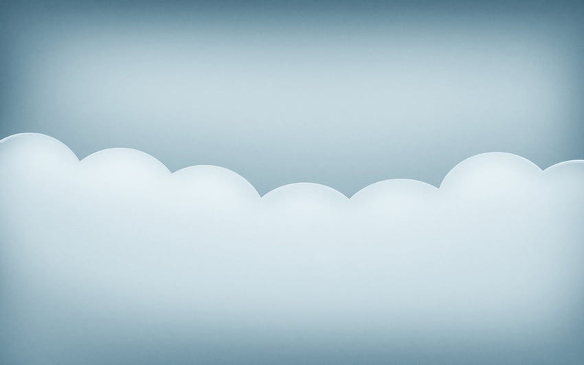 Tło Abstrakcyjna kreskówka chmura sztuki Moc Tapeta HD