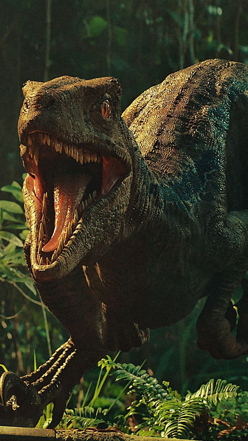 Película, Jurassic World: Fallen Kingdom, dinosaurio, Velociraptor fondo de pantalla del teléfono