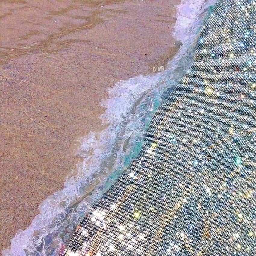 Glitter Aesthetic, Sparkly Ocean HD phone wallpaper | Pxfuel