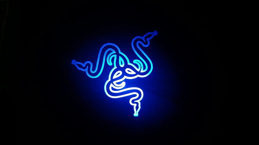 Res: , Razer Neon Blue . Gaming , pc, Blue HD wallpaper