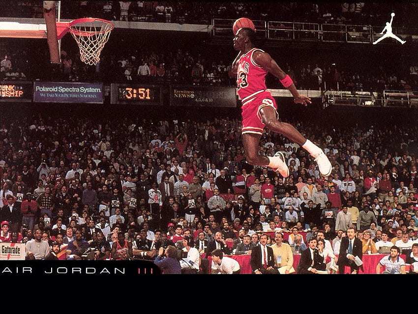 Wierzę, że mogę latać. Koszykówka Michaela Jordana, Michael Jordan Tapeta HD