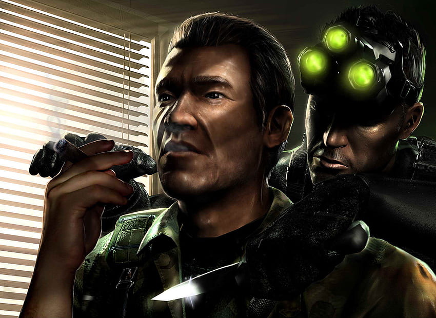 Splinter Cell Chaos Theory And Background HD wallpaper