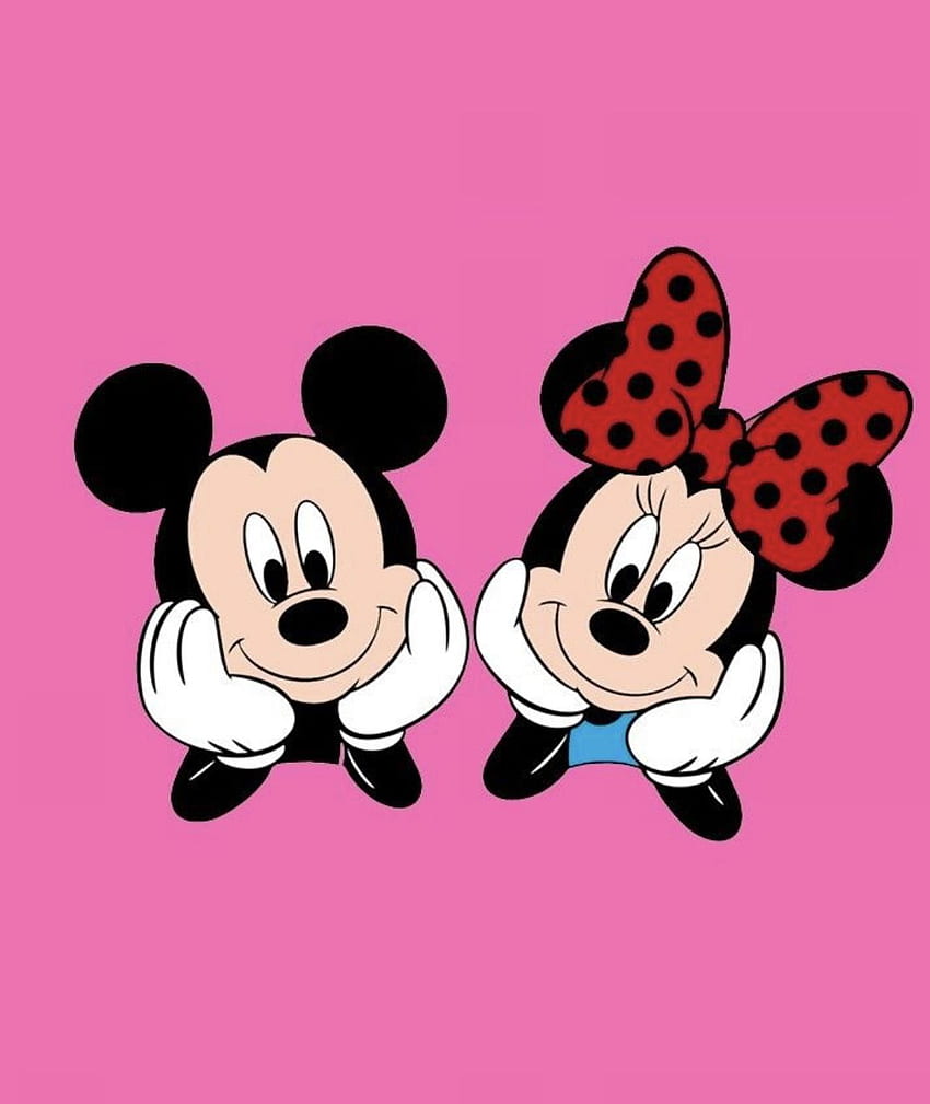 ミニー＆ミッキー。 ミッキーマウス、ミッキーマウスiphone、ミニーマウス、かわいいミッキーとミニーマウス HD電話の壁紙