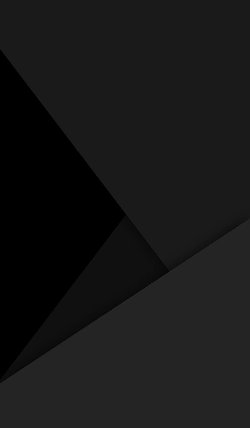 Reines Schwarz, Schwarzes Super AMOLED HD-Handy-Hintergrundbild