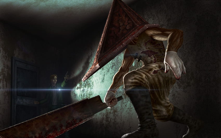 of Pyramid Head, Silent Hill, Horror background & HD wallpaper