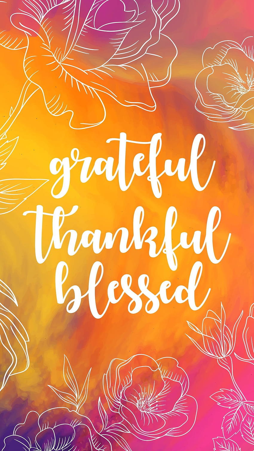Gratitude, Blessed HD phone wallpaper