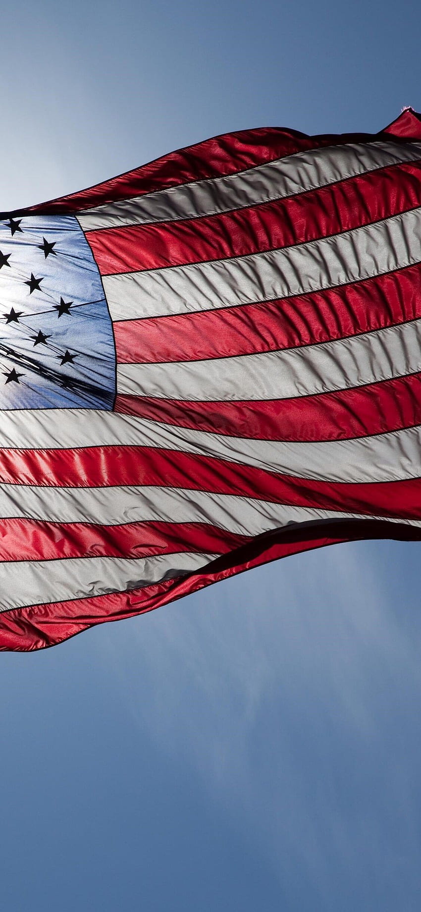 Американско знаме iPhone XS, iPhone 10, iPhone X, фон и готин американски флаг HD тапет за телефон