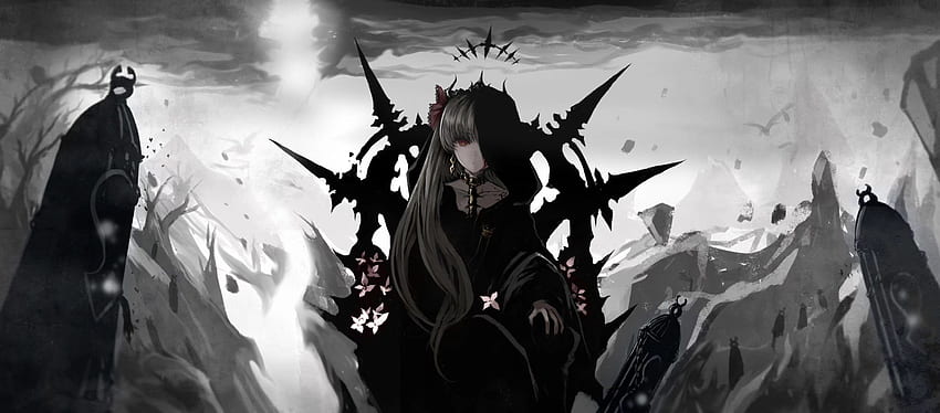 Ereshkigal (Fate Grand Order), Dark HD wallpaper