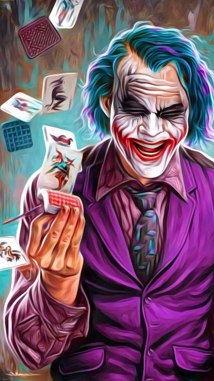 Joker, cartes Fond d'écran de téléphone HD