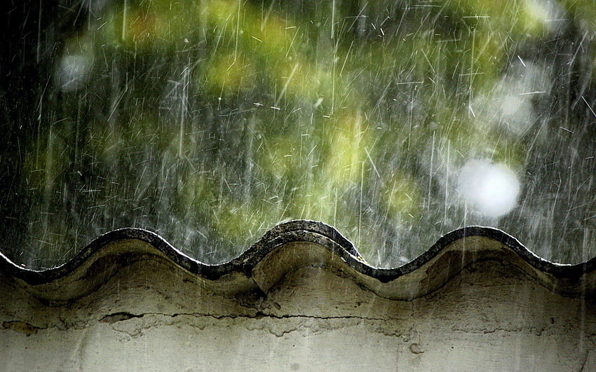 atap, Hujan, Jepang / dan Seluler &, Hujan Jepang Wallpaper HD