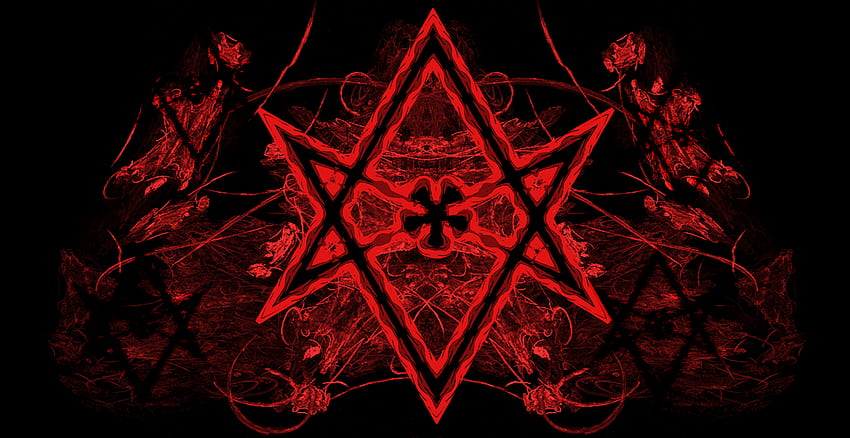Thema . Okkult, okkulte Symbole, Rosenkreuzer, ägyptisches Ankh HD-Hintergrundbild