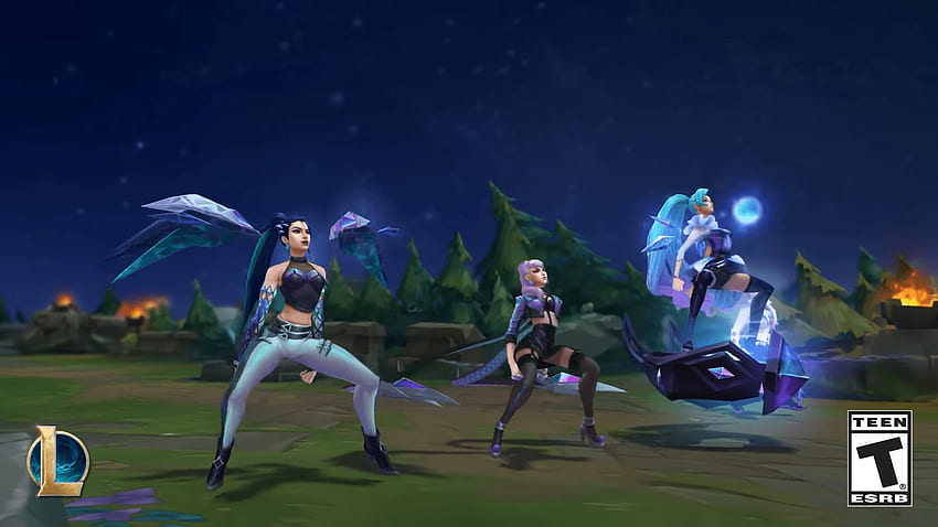 Surrender At 20: K DA ALL OUT Skins, Event & Seraphine Preview, KDA All Out HD wallpaper
