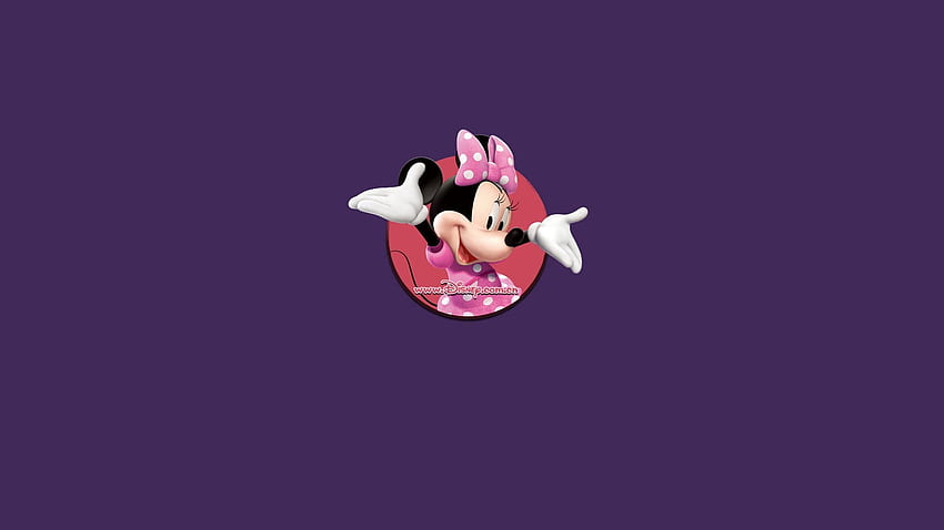 Minnie Mouse Pic Full Background 1920 X 1080 Kb - Cartoon - , Purple Minnie Mouse HD wallpaper