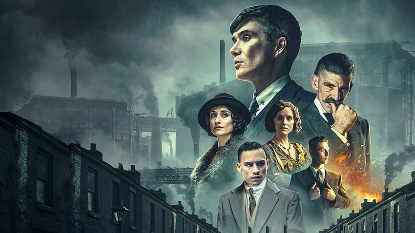 Cillian Murphy, Thomas Shelby, Paul Anderson, Arthur Shelby, Sophie Rundle, Ada Shelby, Helen McCrory, Polly Gray, Ned Dennehy, Charlie Strong Peaky Blinders HD wallpaper